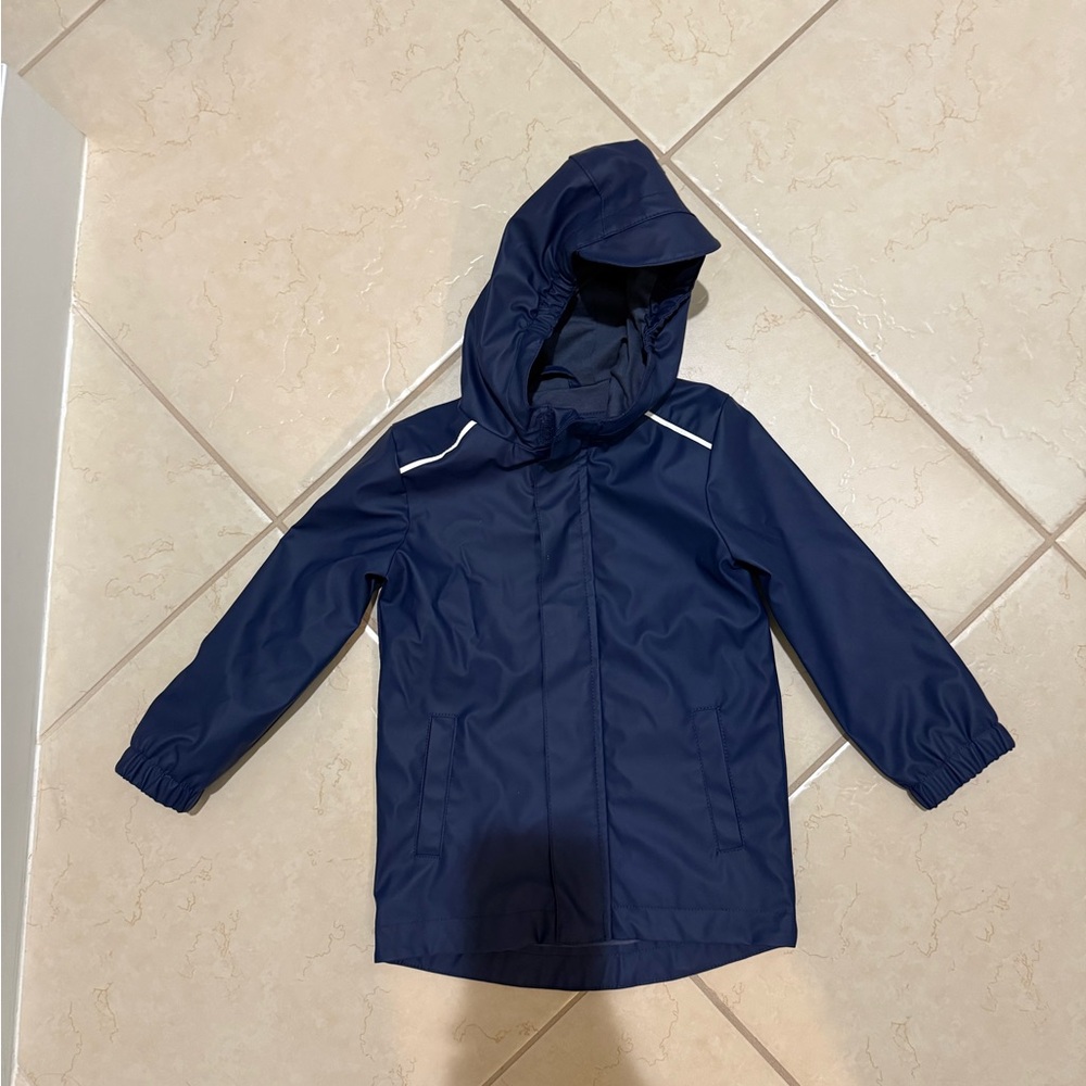 Cat and Jack Hooded Rain Jacket Size 3T